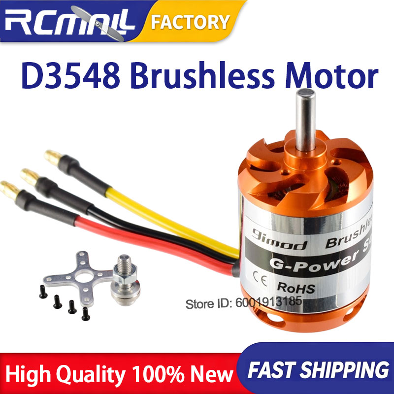 Kit Power Tools - Бесколлекторный внешнеприводный двигатель D3548 1100KV 900KV