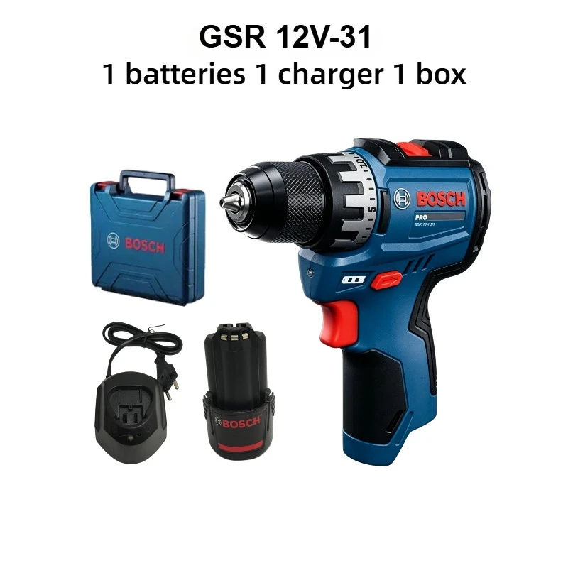 Power Tools And Hand Tools - Беспроводная дрель Bosch Professional GSR 12V-31,