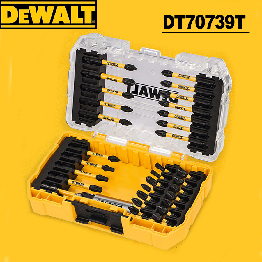 Power Tools Yellow And Black - Набор отверток DeWalt из 31 предметов/набор