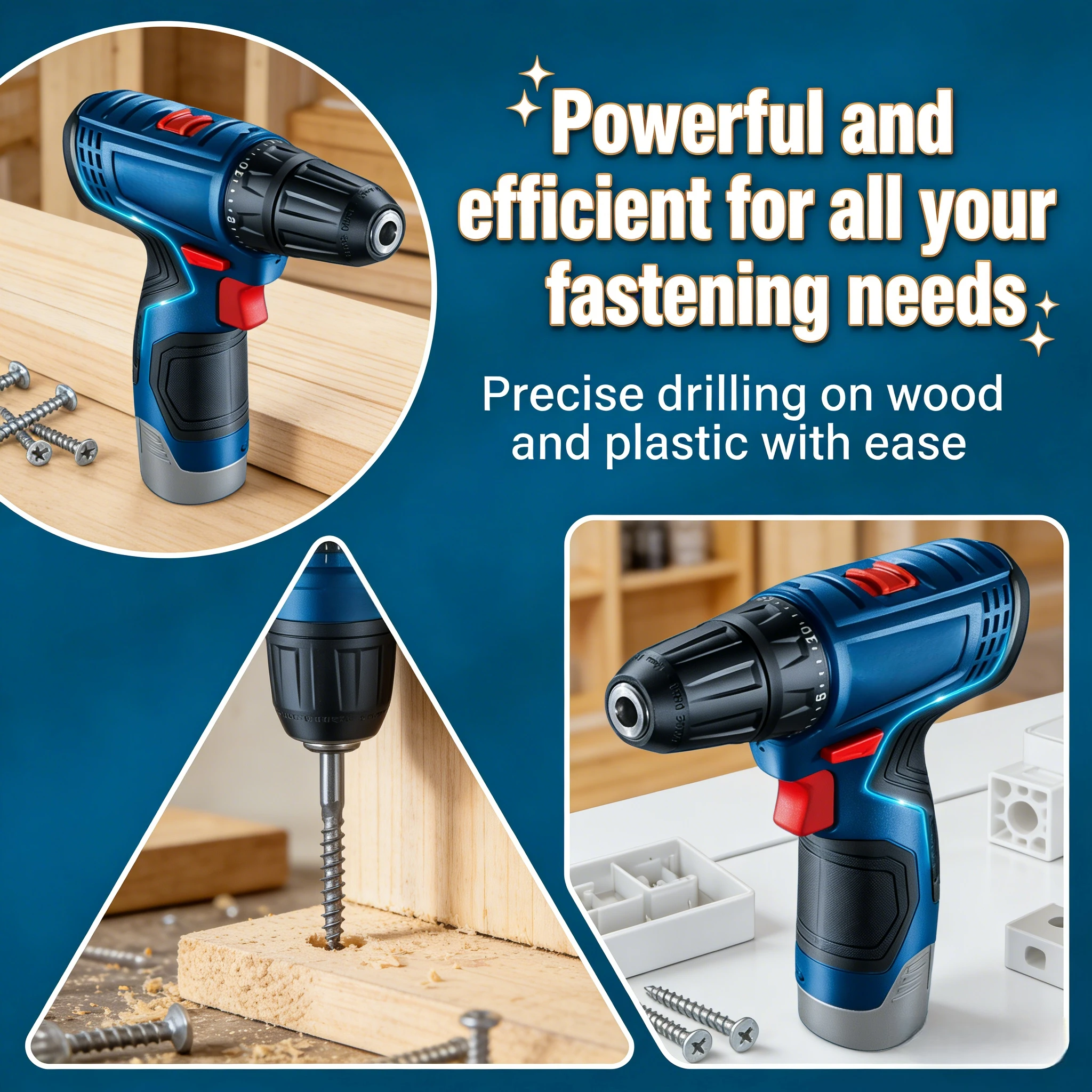 Kit Power Tools - Аккумуляторная дрель-шуруповерт Bosch GSR 120-LI 12В,