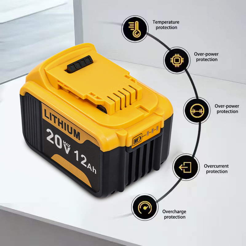 Сменный аккумулятор 12.0 Ач, с – обзор и цена Power Tools Yellow And Black