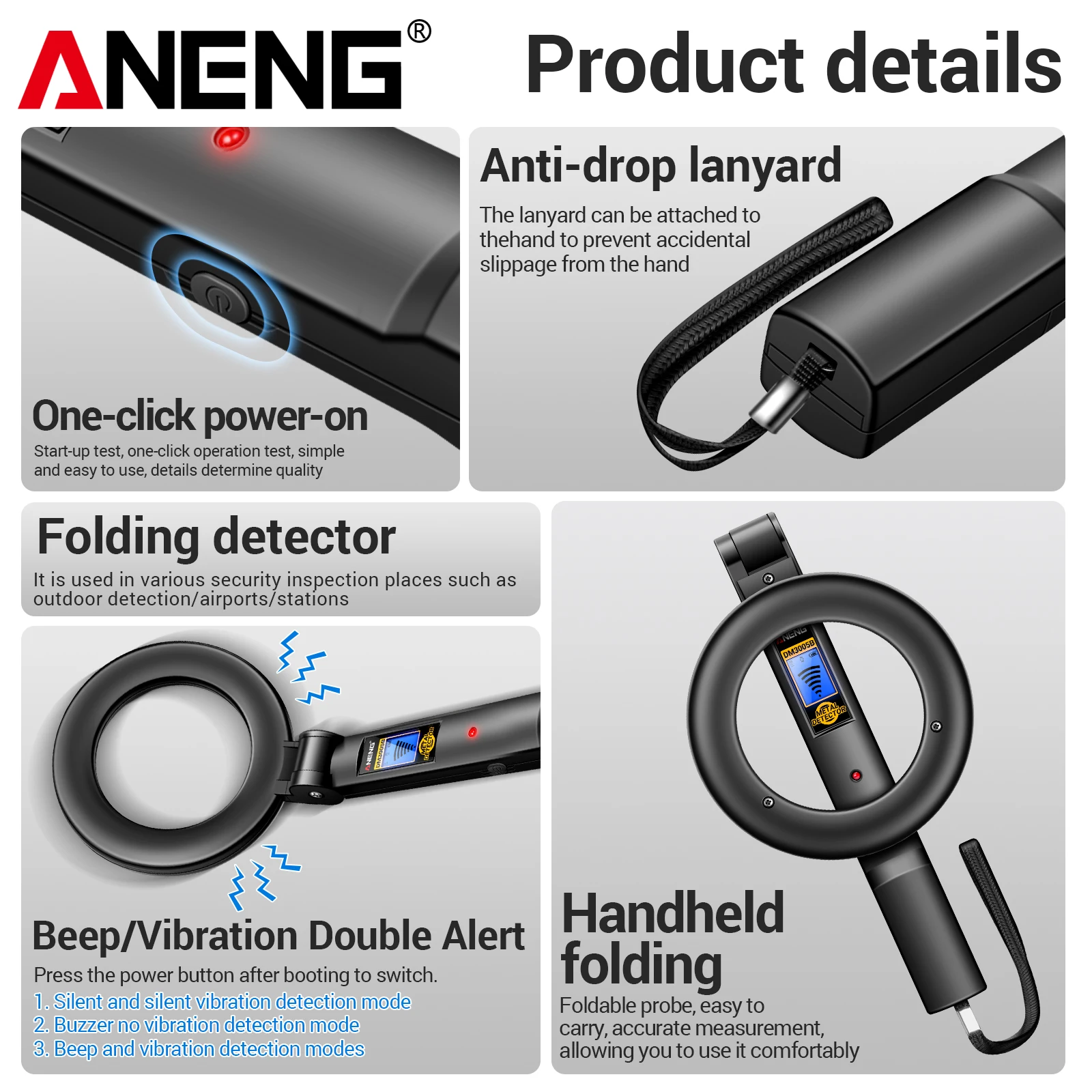 Ручной металлоискатель ANENG D – обзор и цена Power Tools Inspection