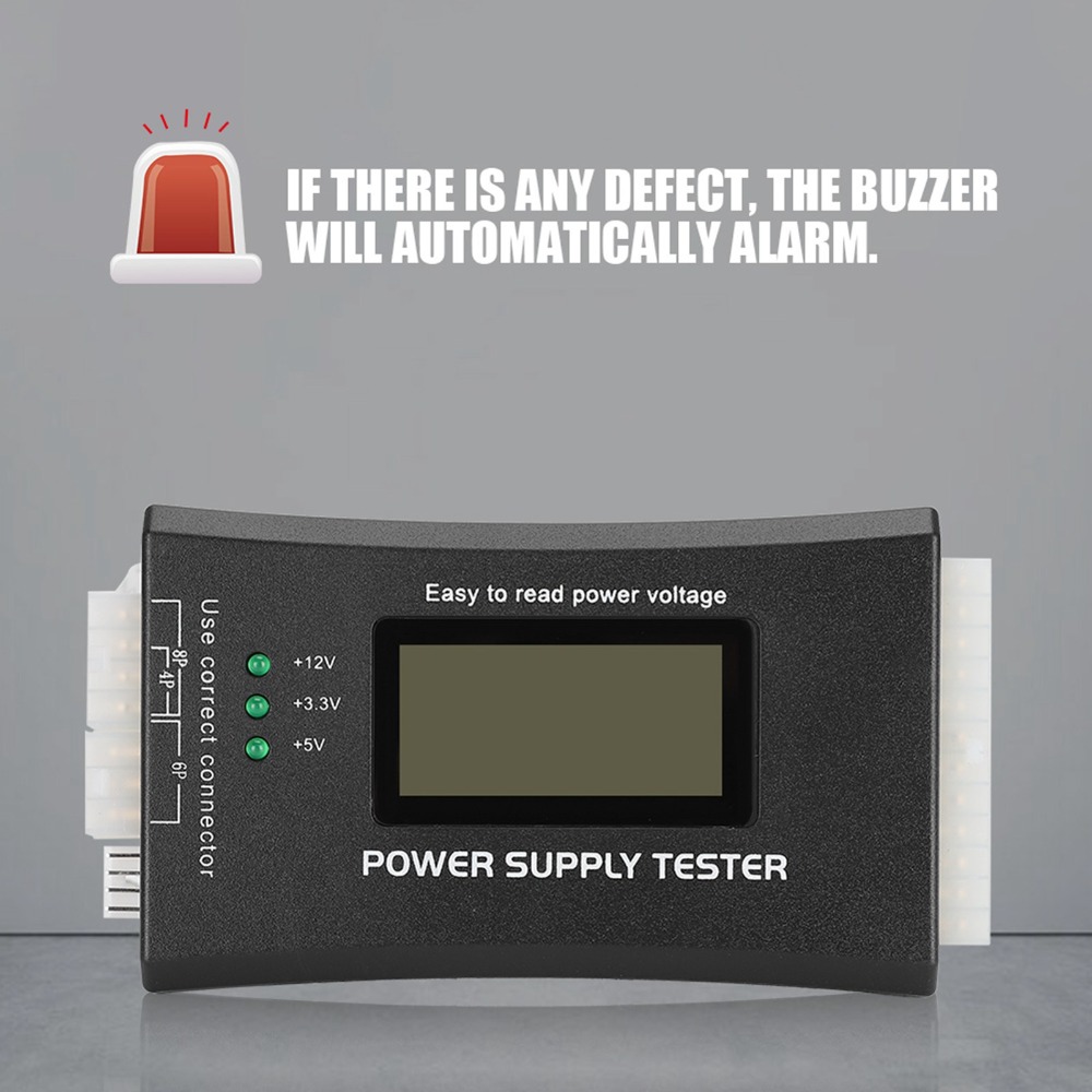 Тестер блоков питания ATX с ЖК – обзор и цена Power Tools Inspection