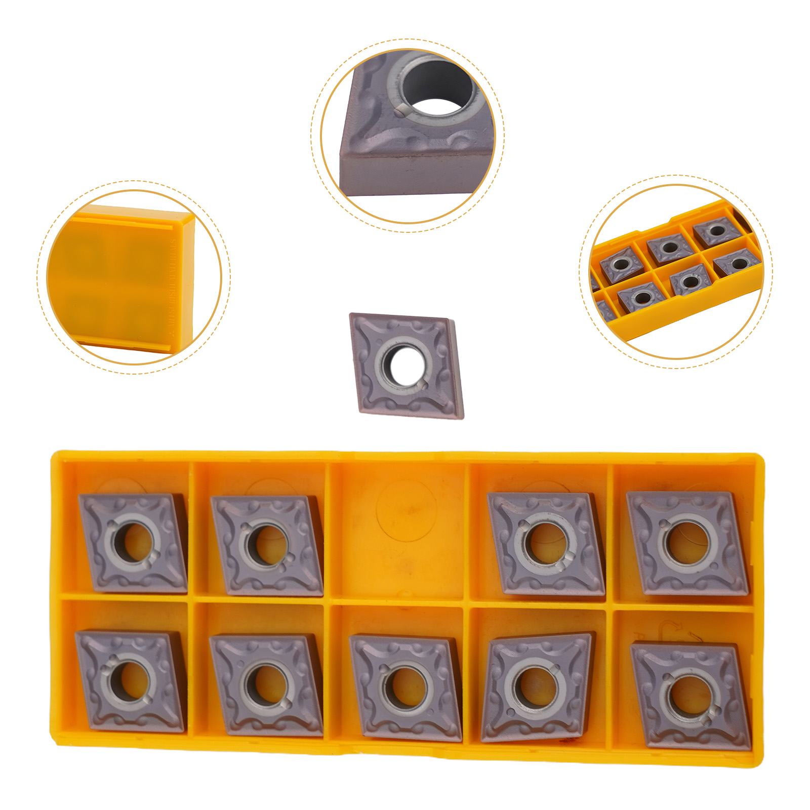 Новые твердосплавные токарные  – обзор и цена Power Tools Yellow And Black